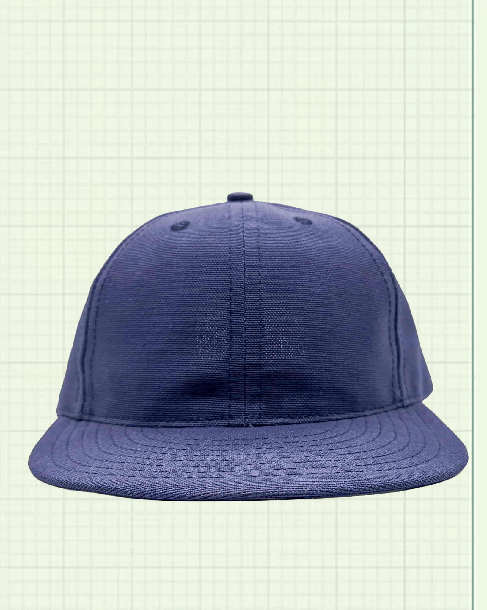 Soft Brim Ball Cap - American Canvas Plain Front - grown&sewn