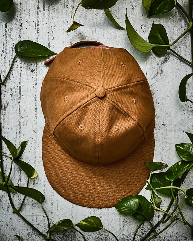 Soft Brim Ball Cap - American Canvas Plain Front - grown&sewn