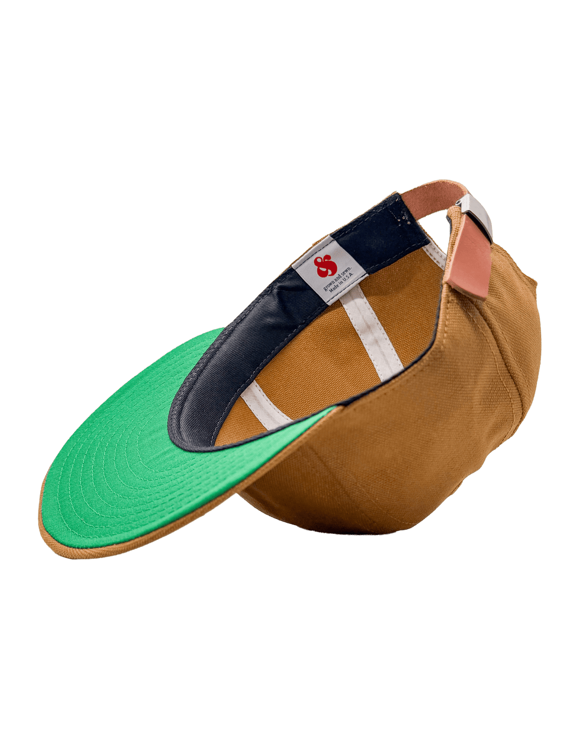 Soft Brim Ball Cap - American Canvas Plain Front - grown&sewn