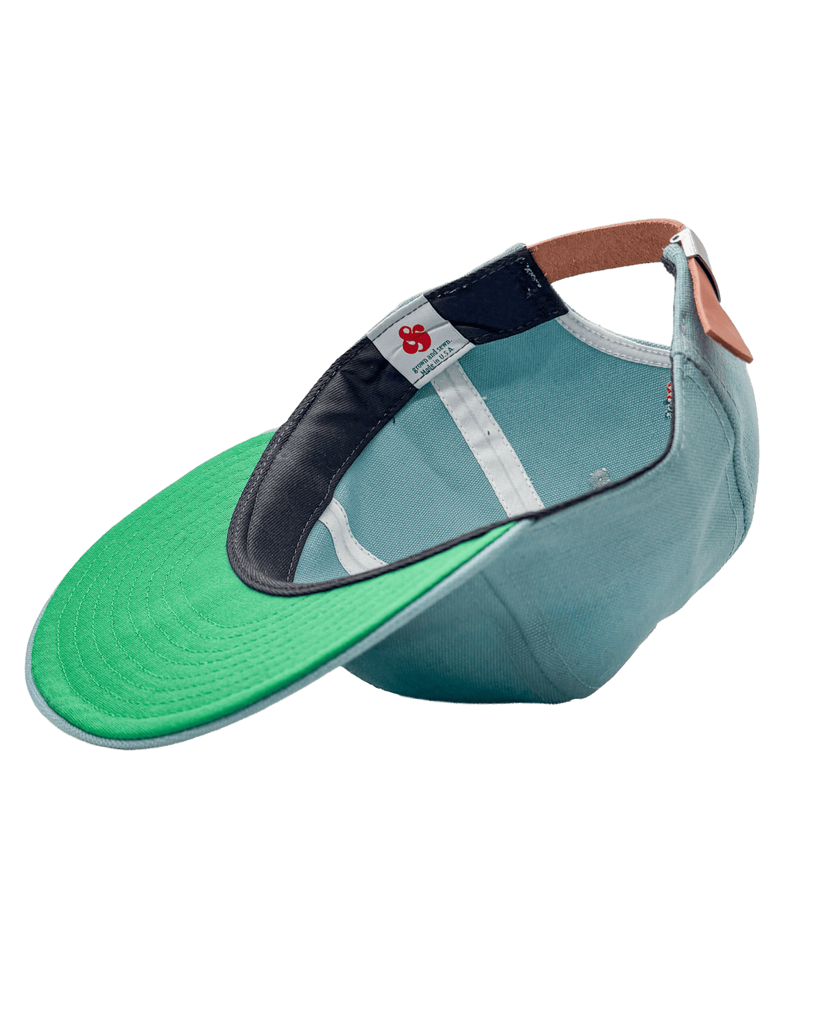 Soft Brim Ball Cap - American Canvas Plain Front - grown&sewn