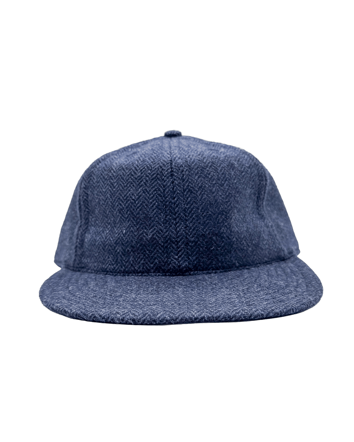 Soft Brim Ball Cap - Moon Tweed - Blue - grown&sewn