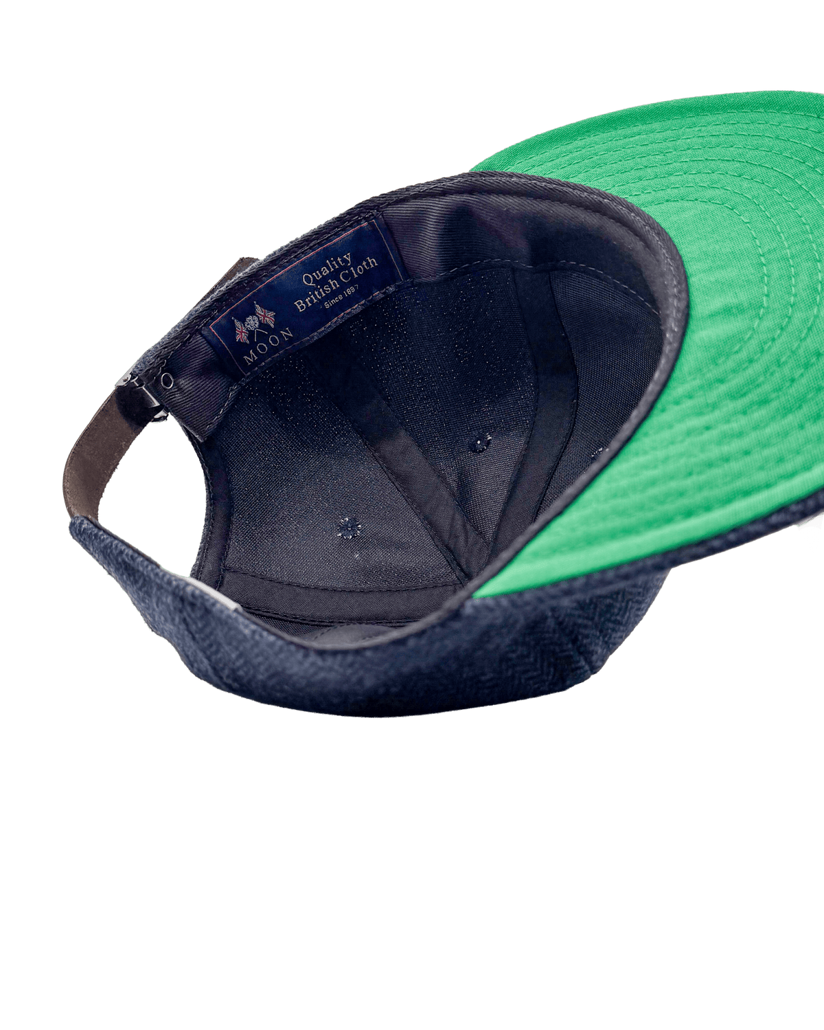 Soft Brim Ball Cap - Moon Tweed - Blue - grown&sewn