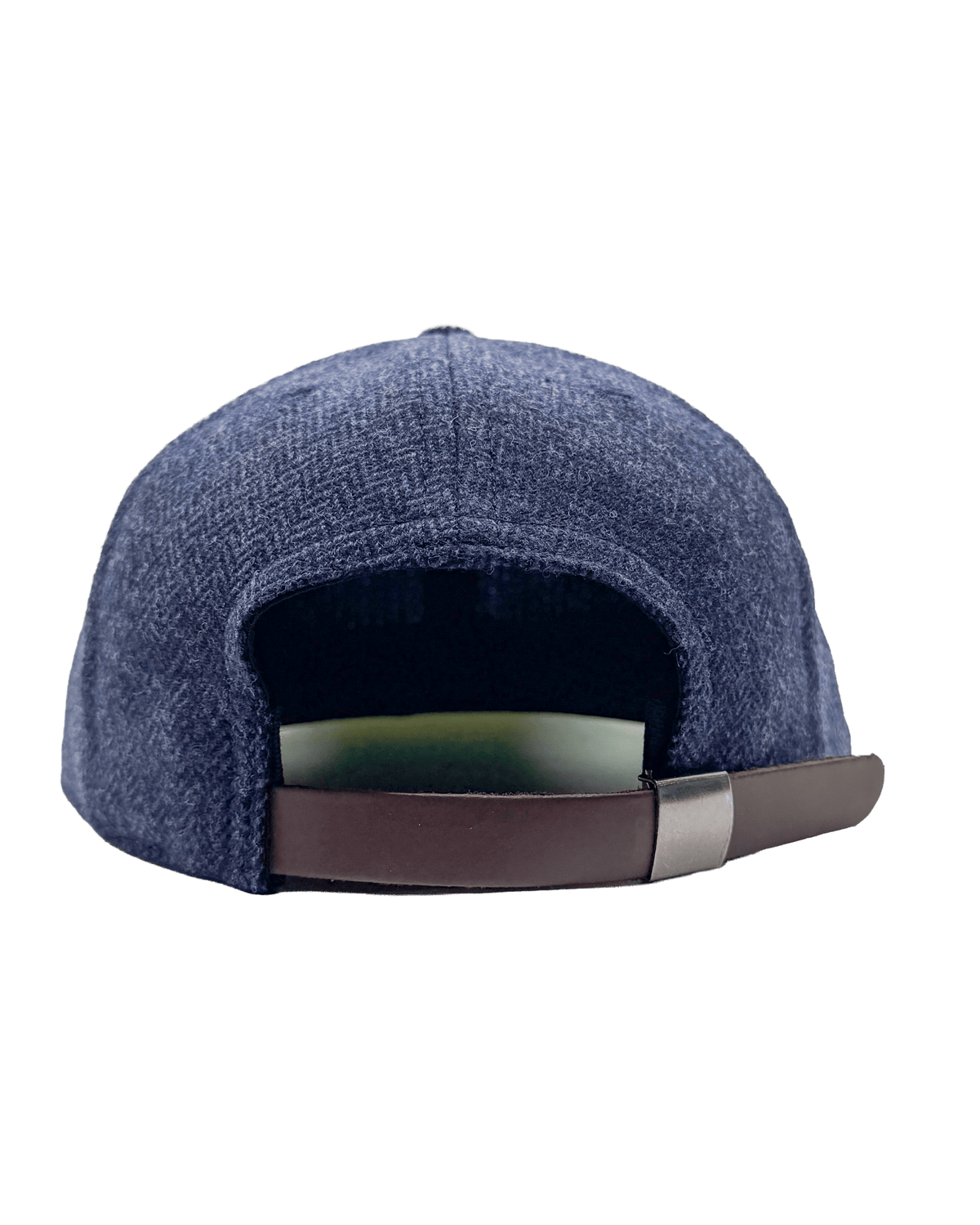 Soft Brim Ball Cap - Moon Tweed - Blue - grown&sewn