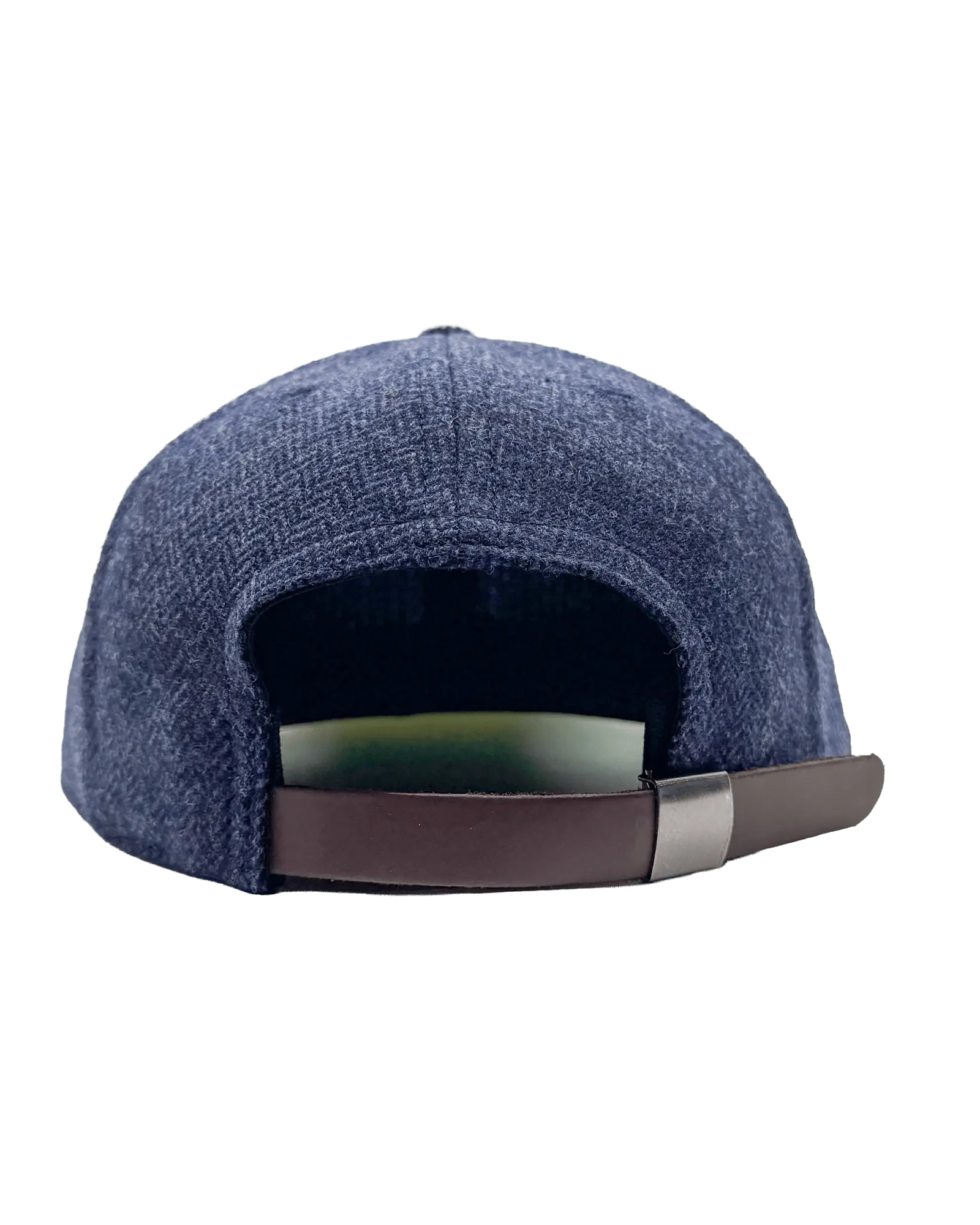 Soft Brim Ball Cap - Moon Tweed - Blue - grown&sewn