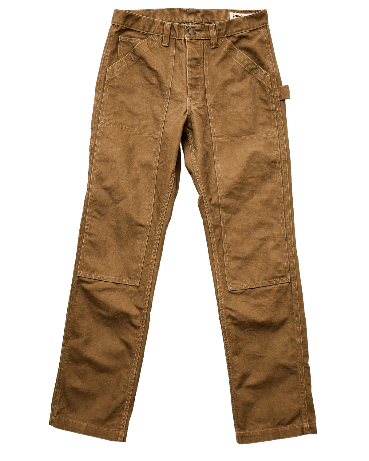 Union Double Knee Work Pant - Barley - grown&sewn