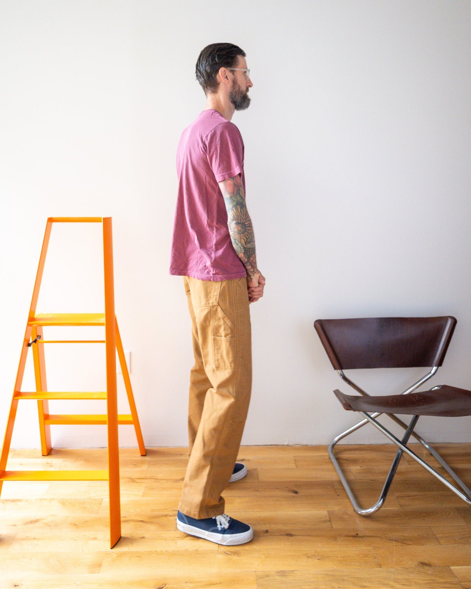 Union Double Knee Work Pant - Camel - grown&sewn