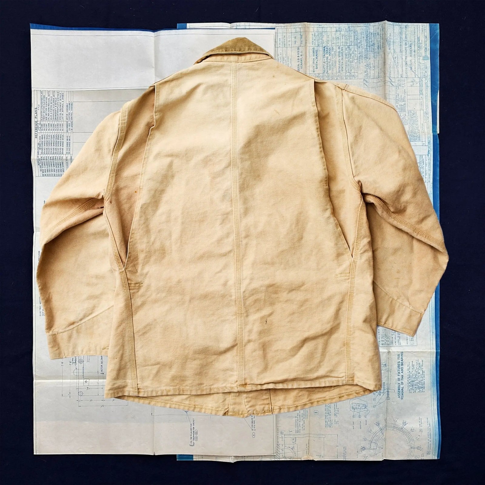 Vintage Carhartt 1950s/60s Duck Canvas Chore Jacket - grown&sewn