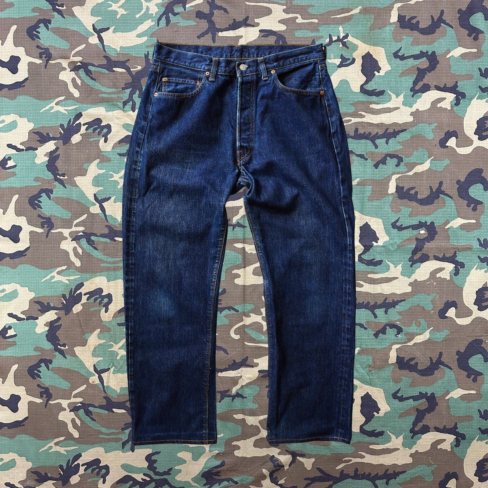 Vintage Levis early 1970s Big E 501 Jeans Size 32 - grown&sewn