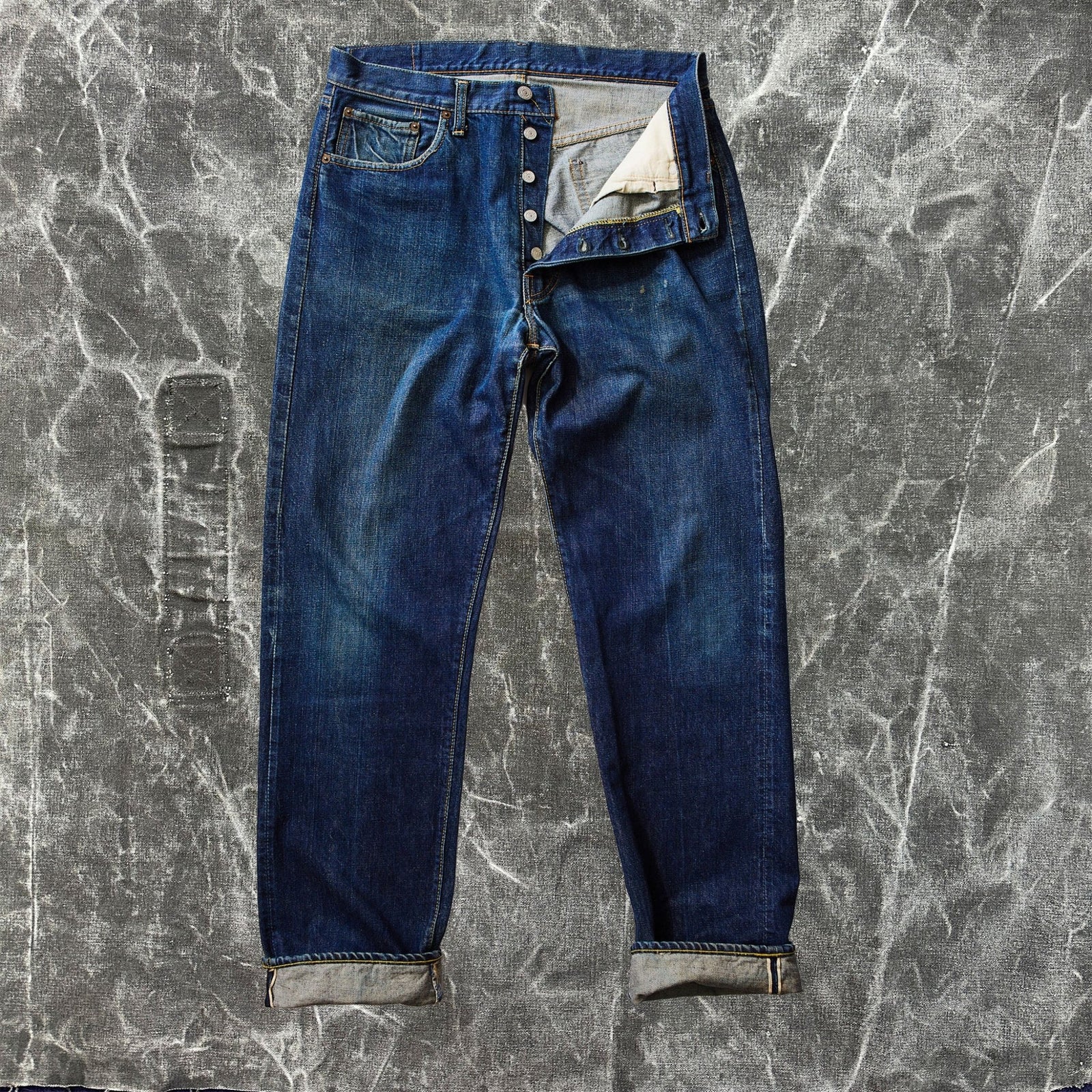 Vintage Levis late 1960s Big E 501 Jeans Size 33 - grown&sewn