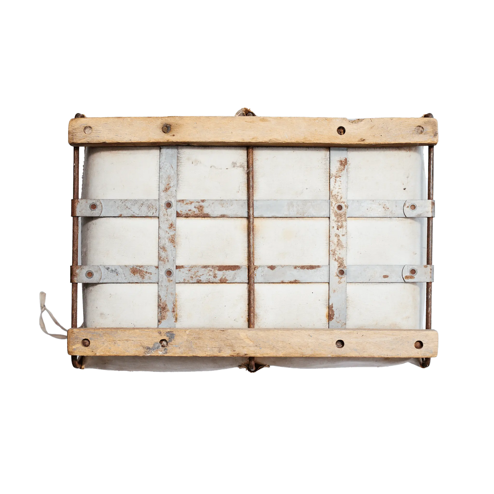 Vintage Steele Canvas - Adams College Laundry Bin - grown&sewn