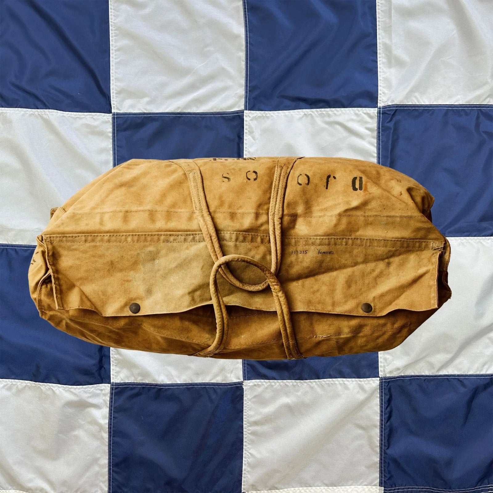 Vintage WW2 British RAF Carryall - grown&sewn