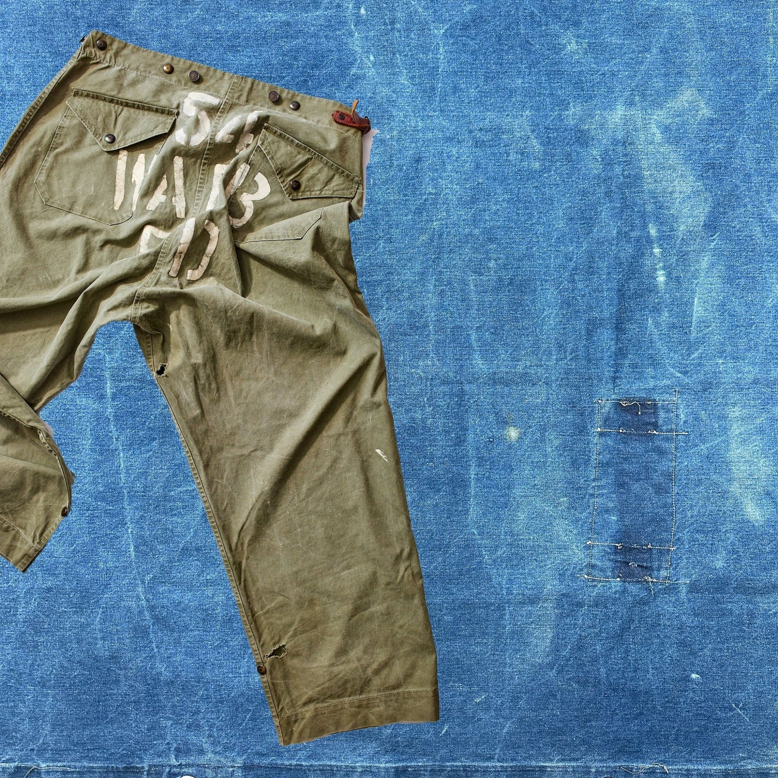 Vintage WW2 US Air Force Fireman's Pants - grown&sewn