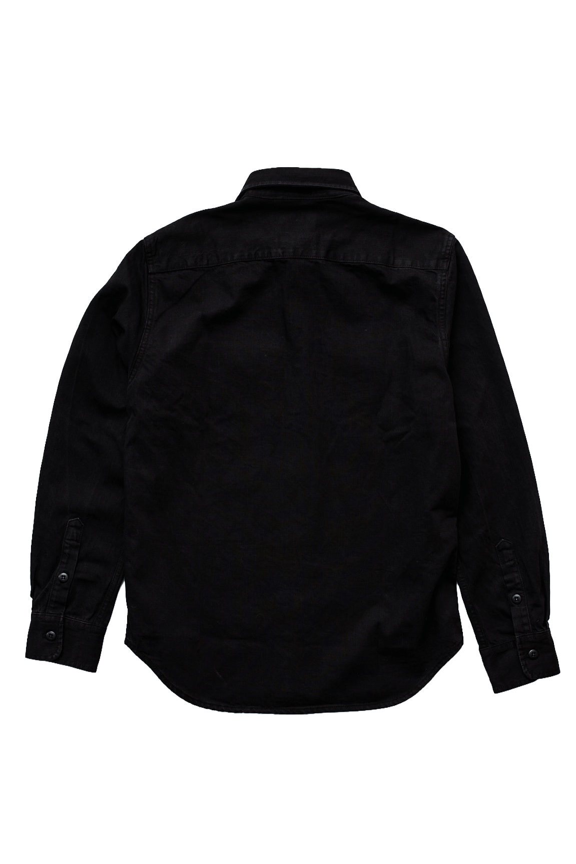 Walsh Cone Mills White Oak Black Denim Shirt - grown&sewn