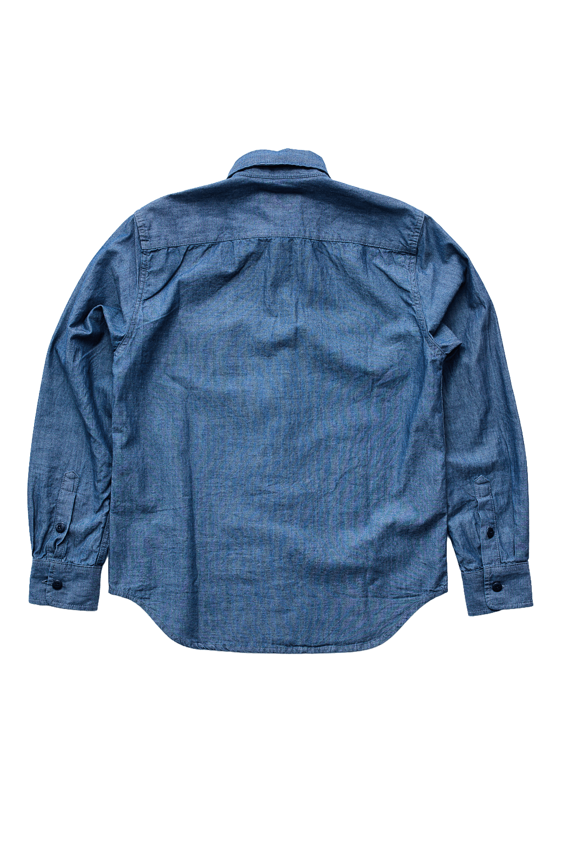 Walsh Work Shirt - 6 oz Rinsed Chambray - grown&sewn