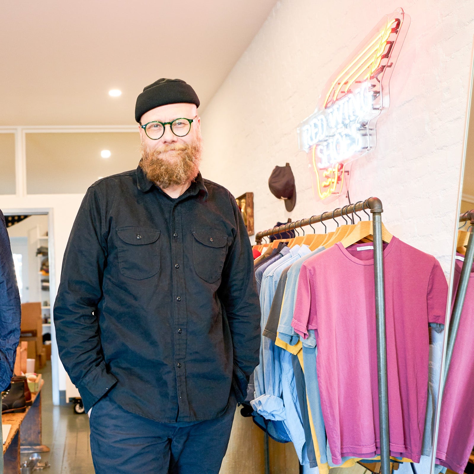 Walsh Work Shirt - 8 oz. Brushed Canvas - Black - grown&sewn