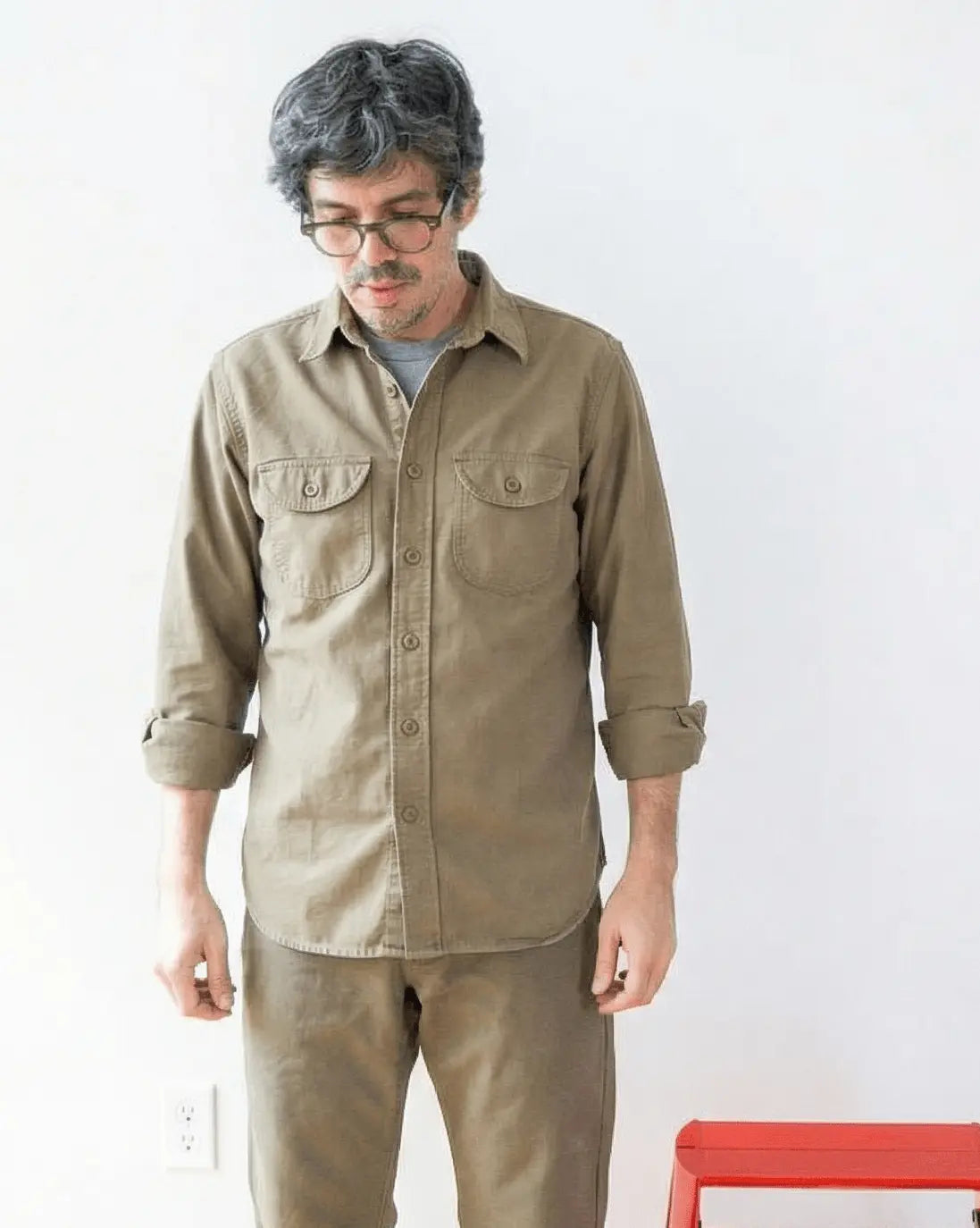 Walsh Work Shirt - 8 oz. Brushed Canvas - Black Walsh Work Shirt - 8 oz. Brushed Canvas - Black