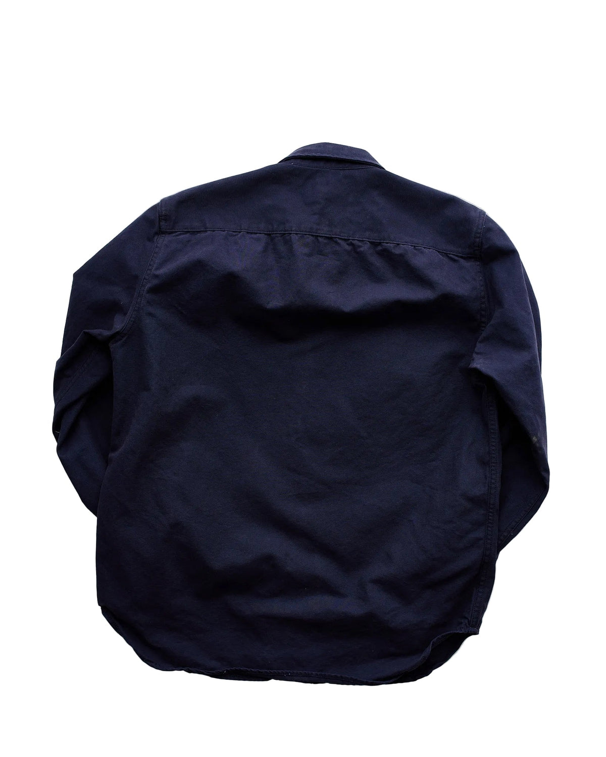 Walsh Work Shirt - 8 oz. Brushed Canvas - Navy - grown&sewn