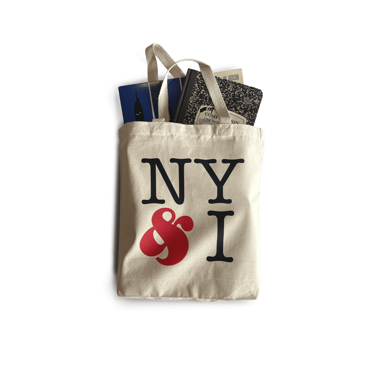 12oz Canvas Tote Bag - NY &amp; I - grown&amp;sewn