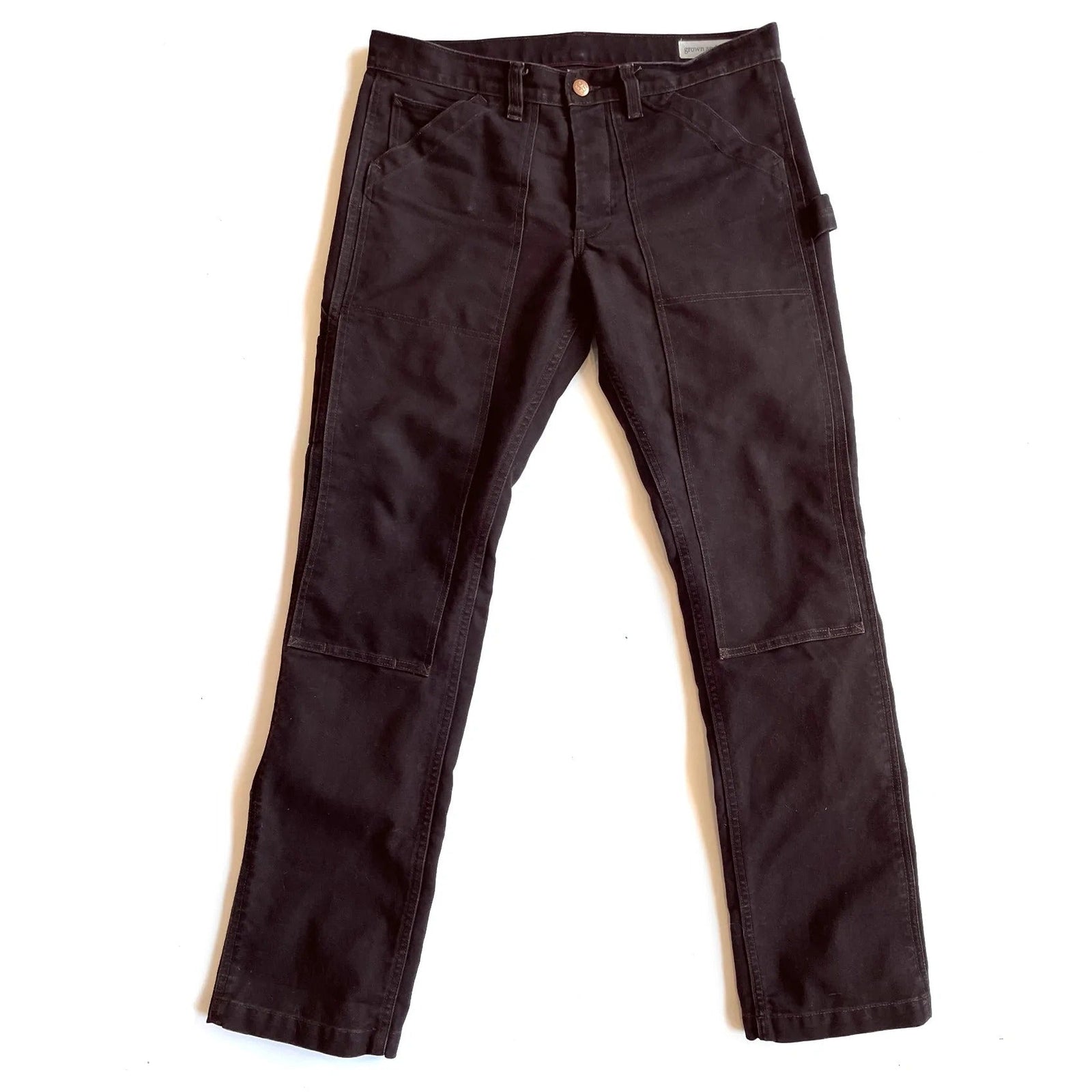 (2ND) Union (Double Knee) Work Pant - Espresso - grown&sewn