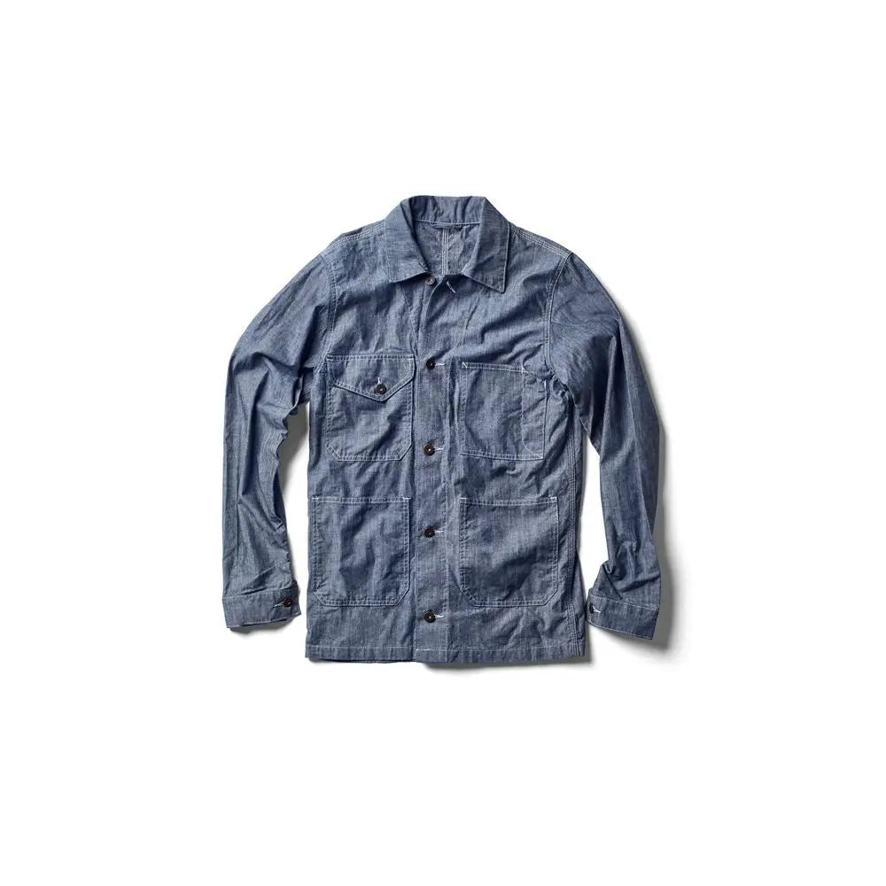 Heartland Chambray Jacket - Indigo Tops grown&sewn 