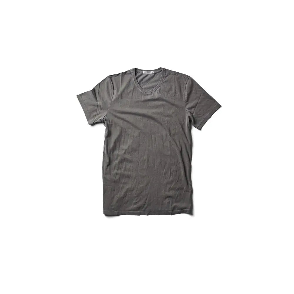 Knit Crew Neck T-Shirt - Army Tops grown&sewn 