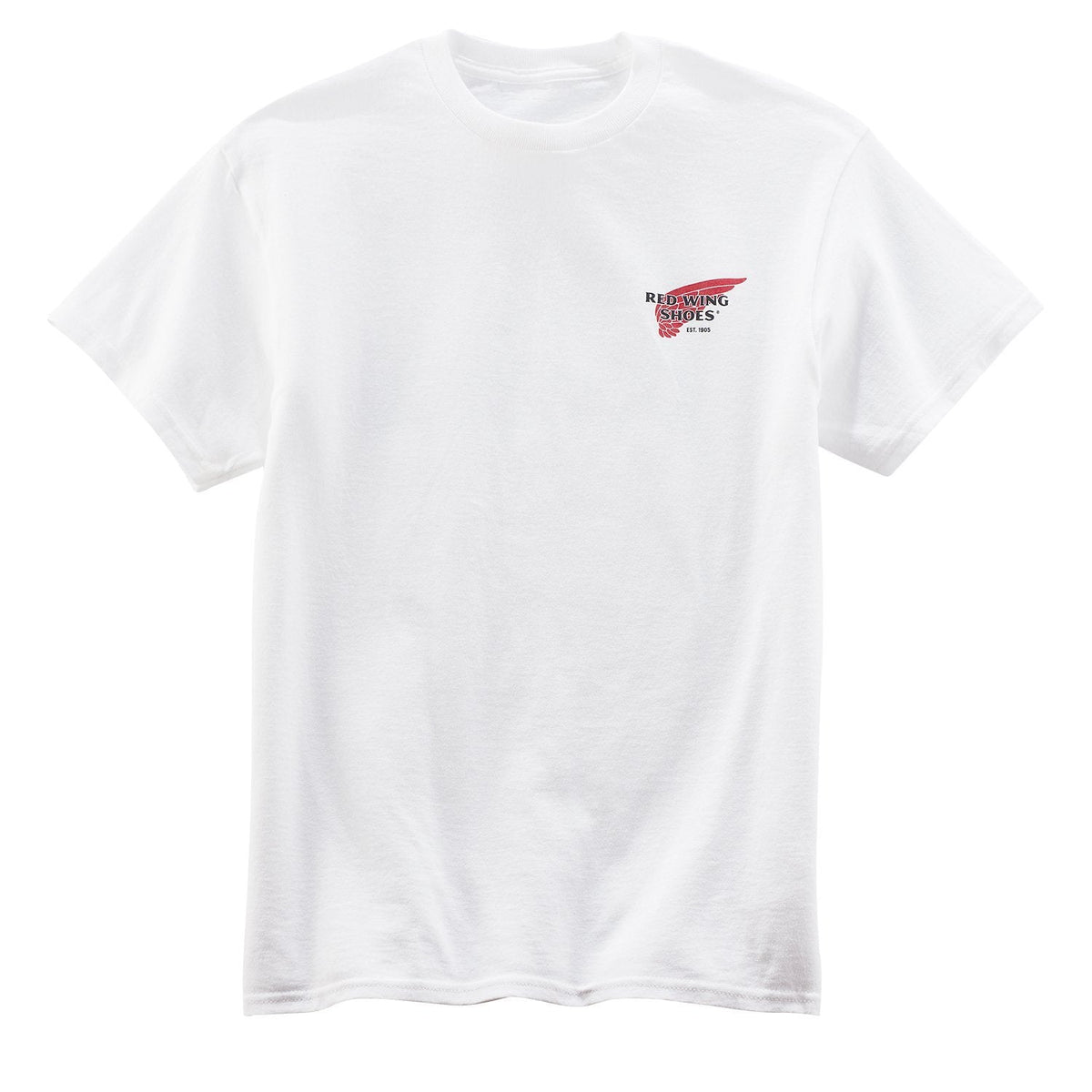 Archive Logo T-Shirt 95080 White - grown&amp;sewn