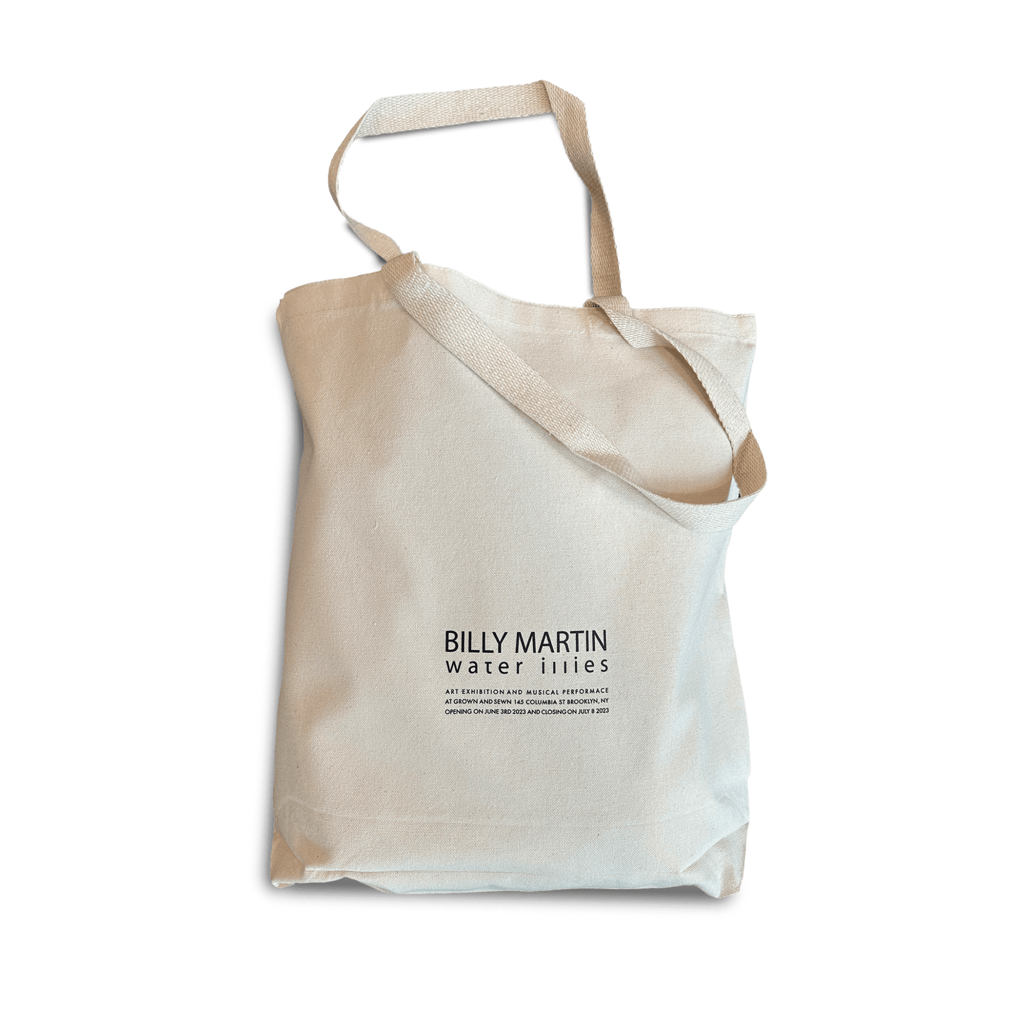 Billy Martin "Water illies" Tote Bag - Humanoids - grown&sewn
