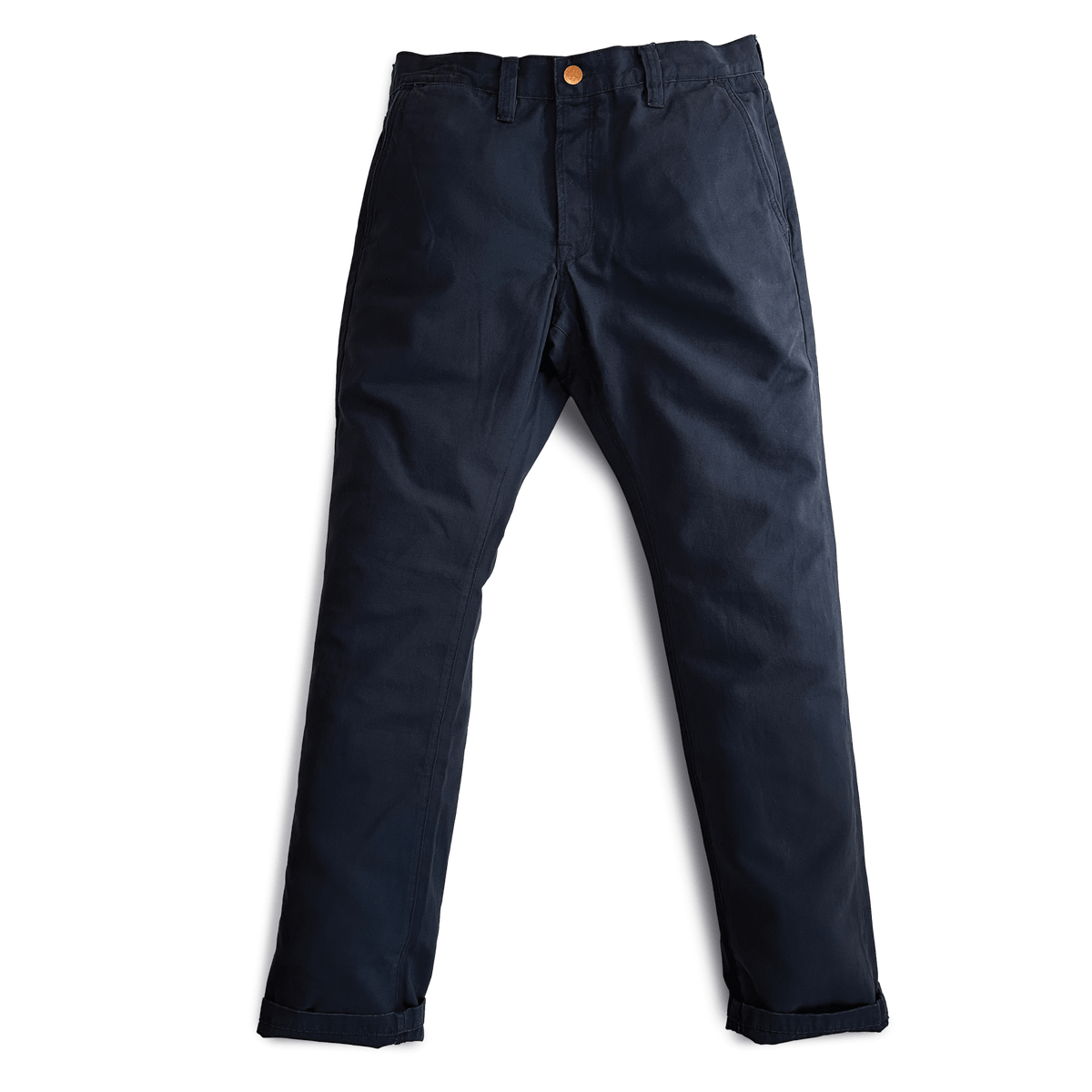 Foundation Brushed Canvas Pant - 8 oz. - Navy - grown&amp;sewn