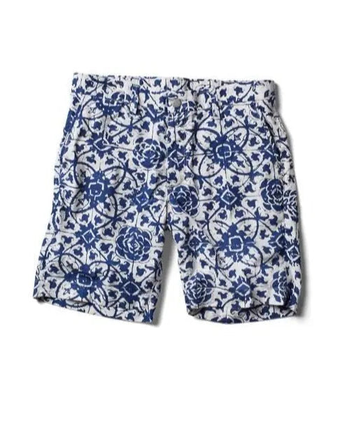 Hampton Classic Short - Batik Floral - grown&sewn