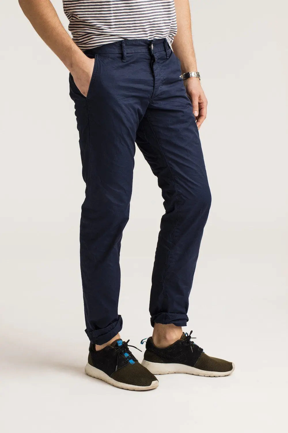 Independent Slim Pant - Ultimate Twill - Navy - grown&amp;sewn