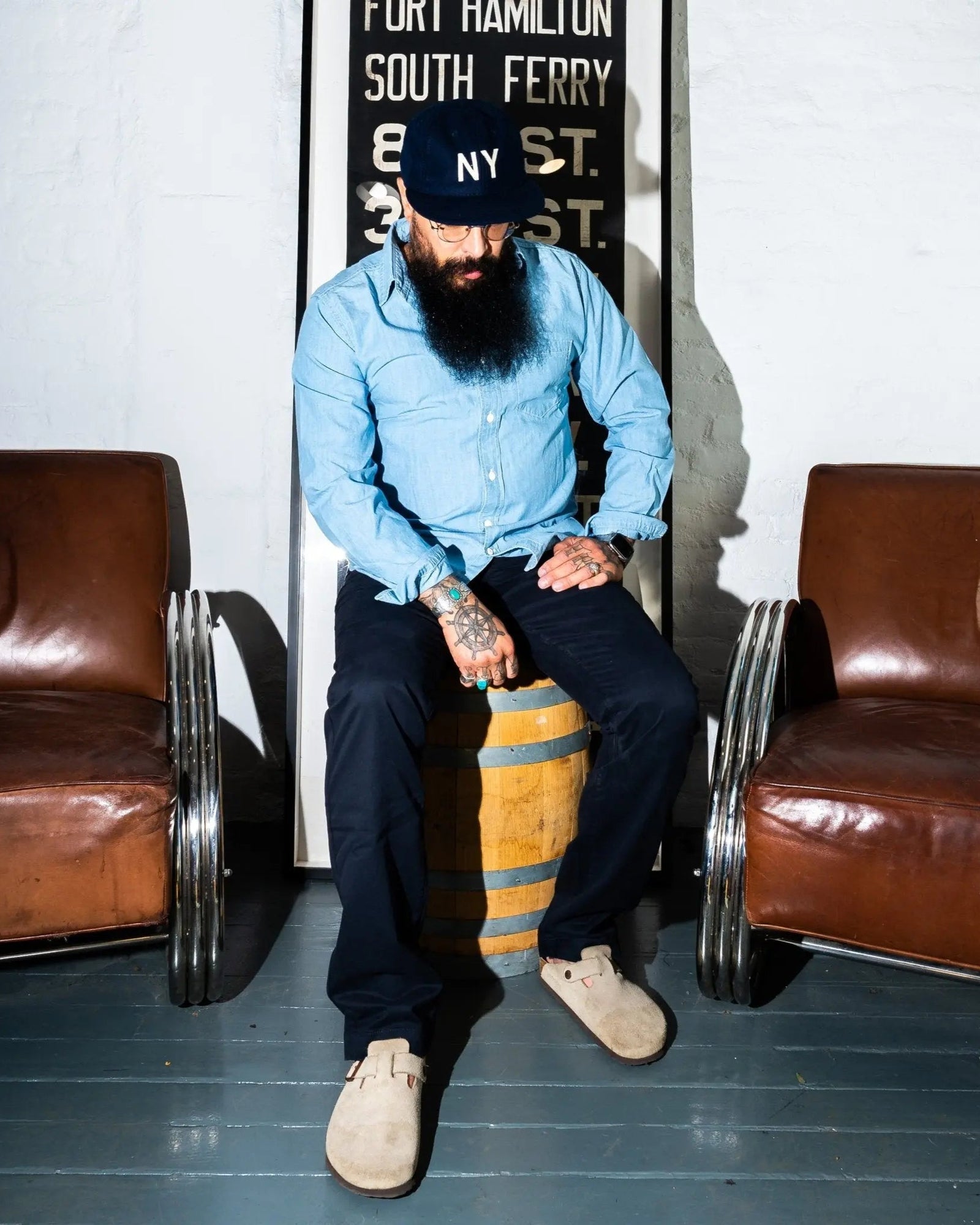 Mason Classic Pant - Ultimate Twill - Navy - grown&sewn