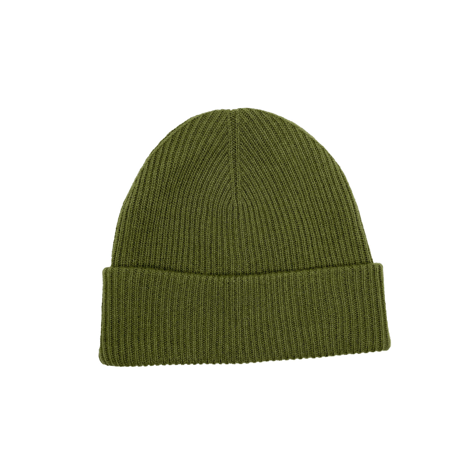 Merino Wool / Cashmere Beanie - Moss - grown&sewn