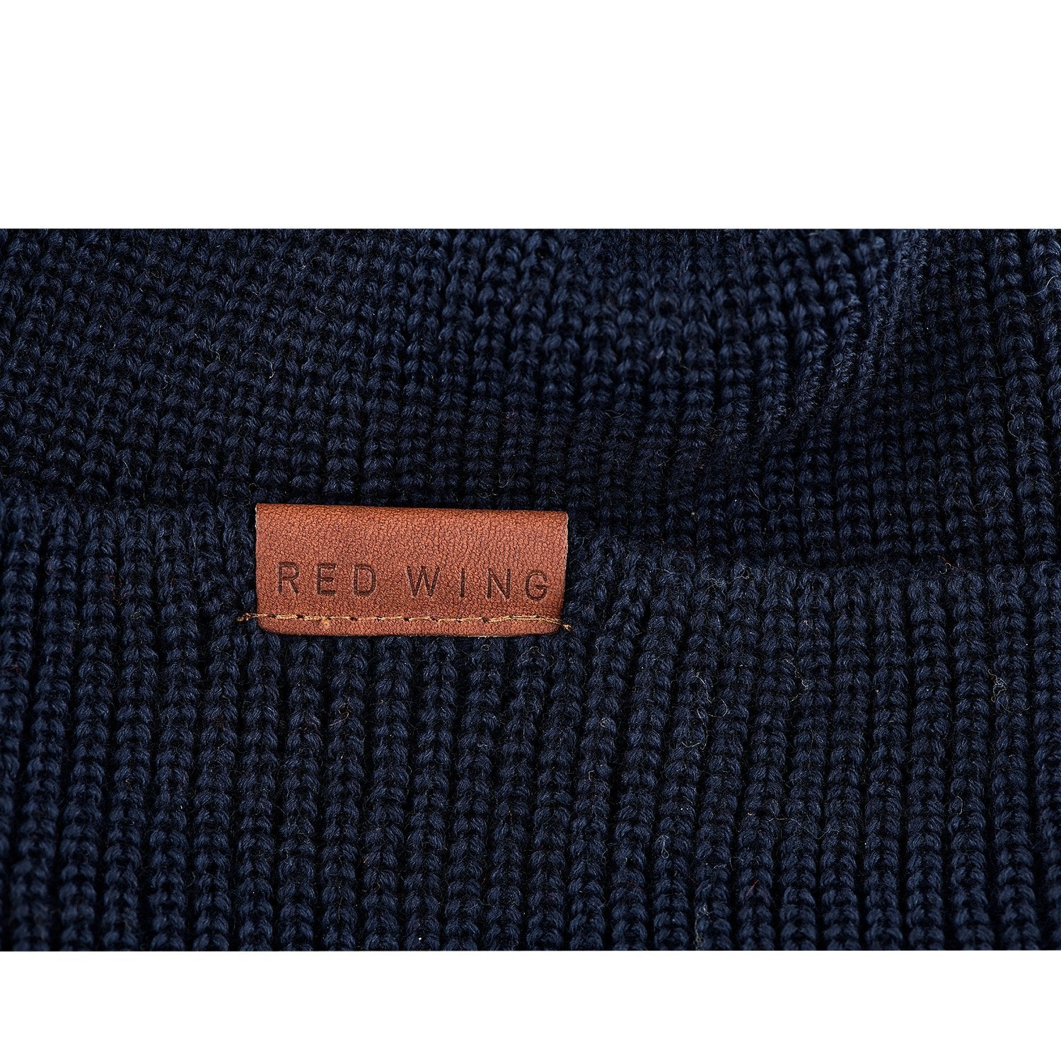Merino Wool Knit Cap 97490 Navy - grown&sewn