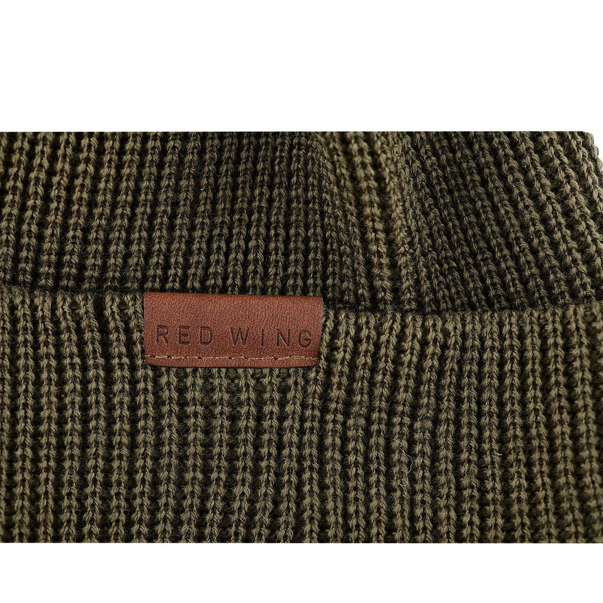 Merino Wool Knit Cap 97491 Olive - grown&amp;sewn