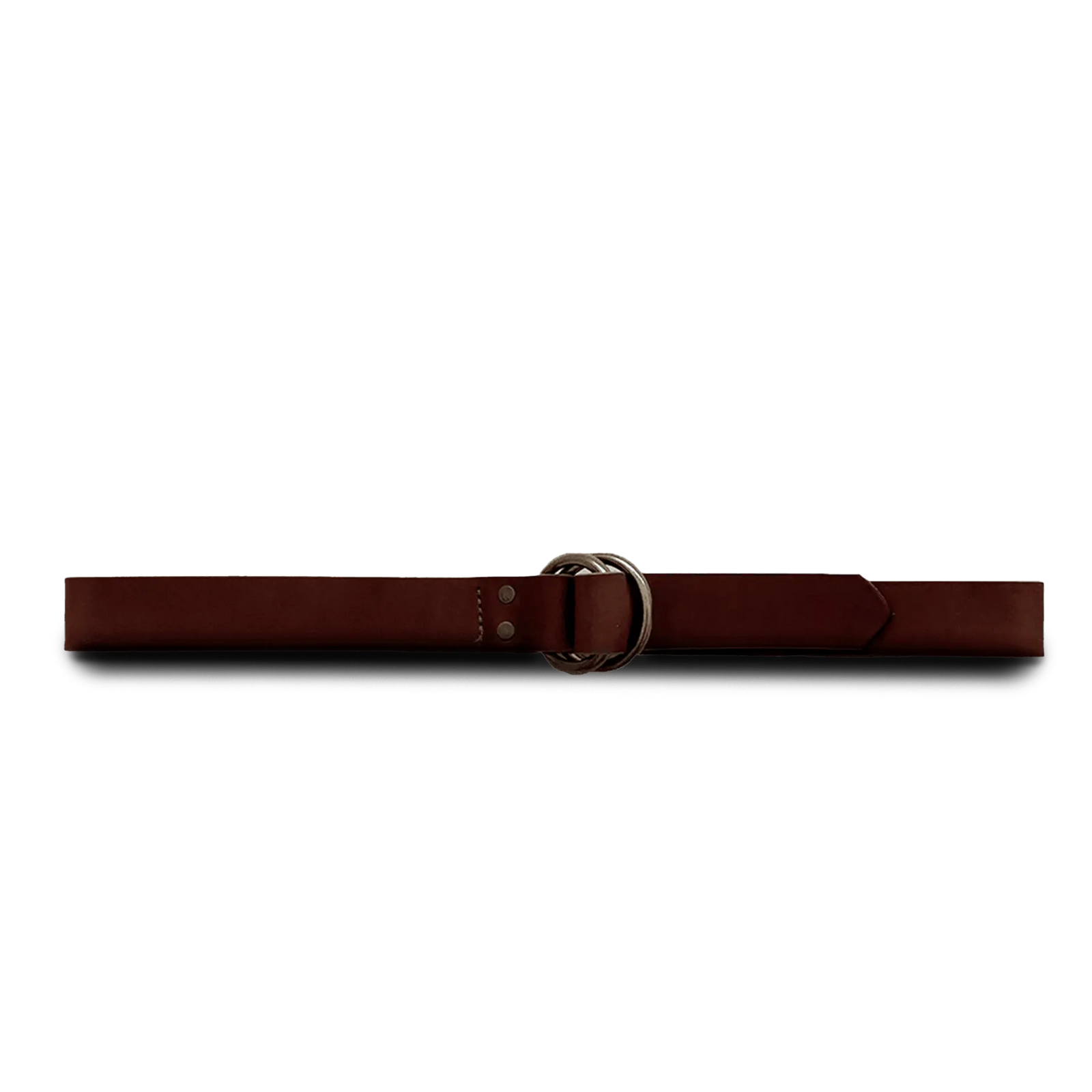 O-Ring Signature Leather Belt - Brown - grown&sewn
