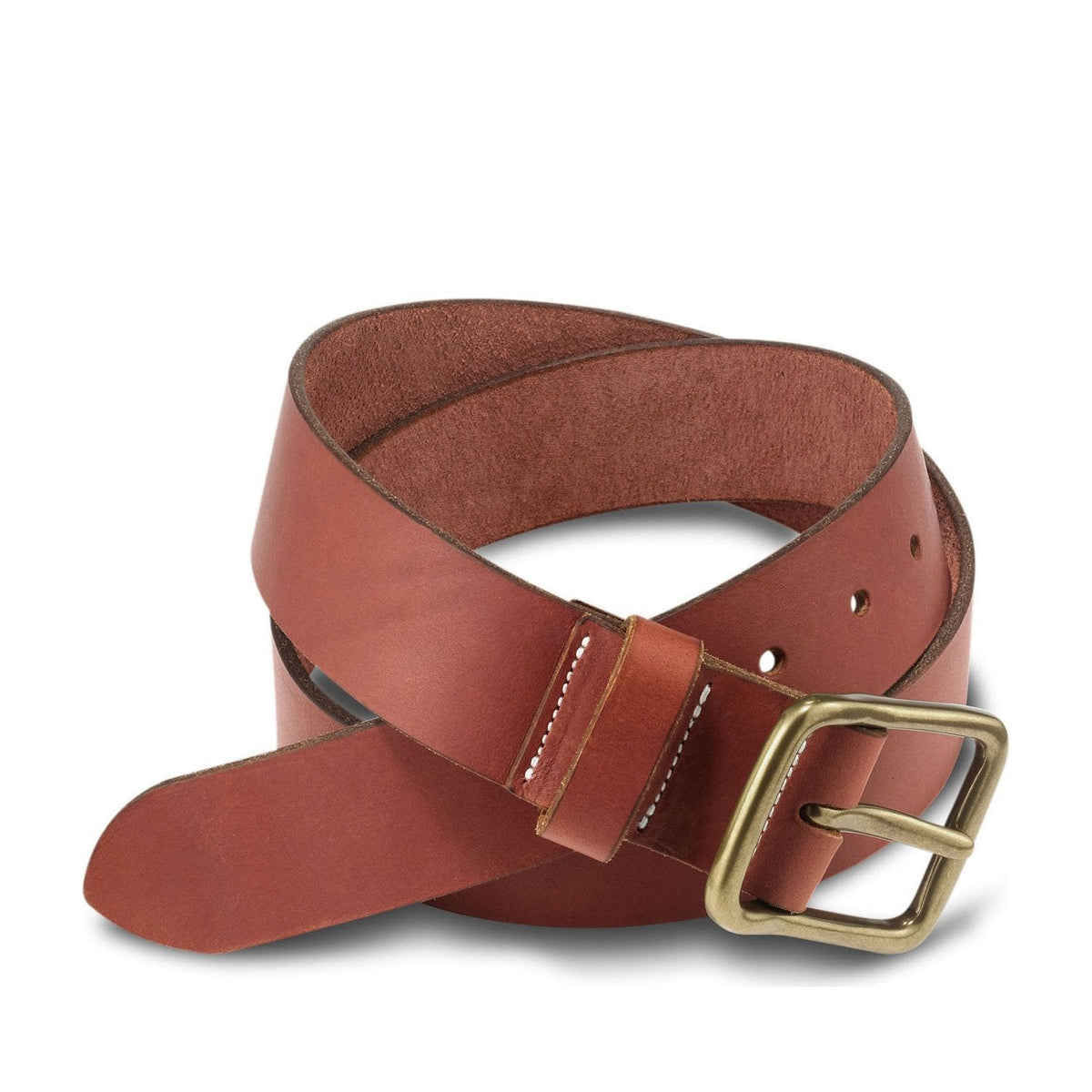 Oro Russet Pioneer Leather Belt - grown&amp;sewn