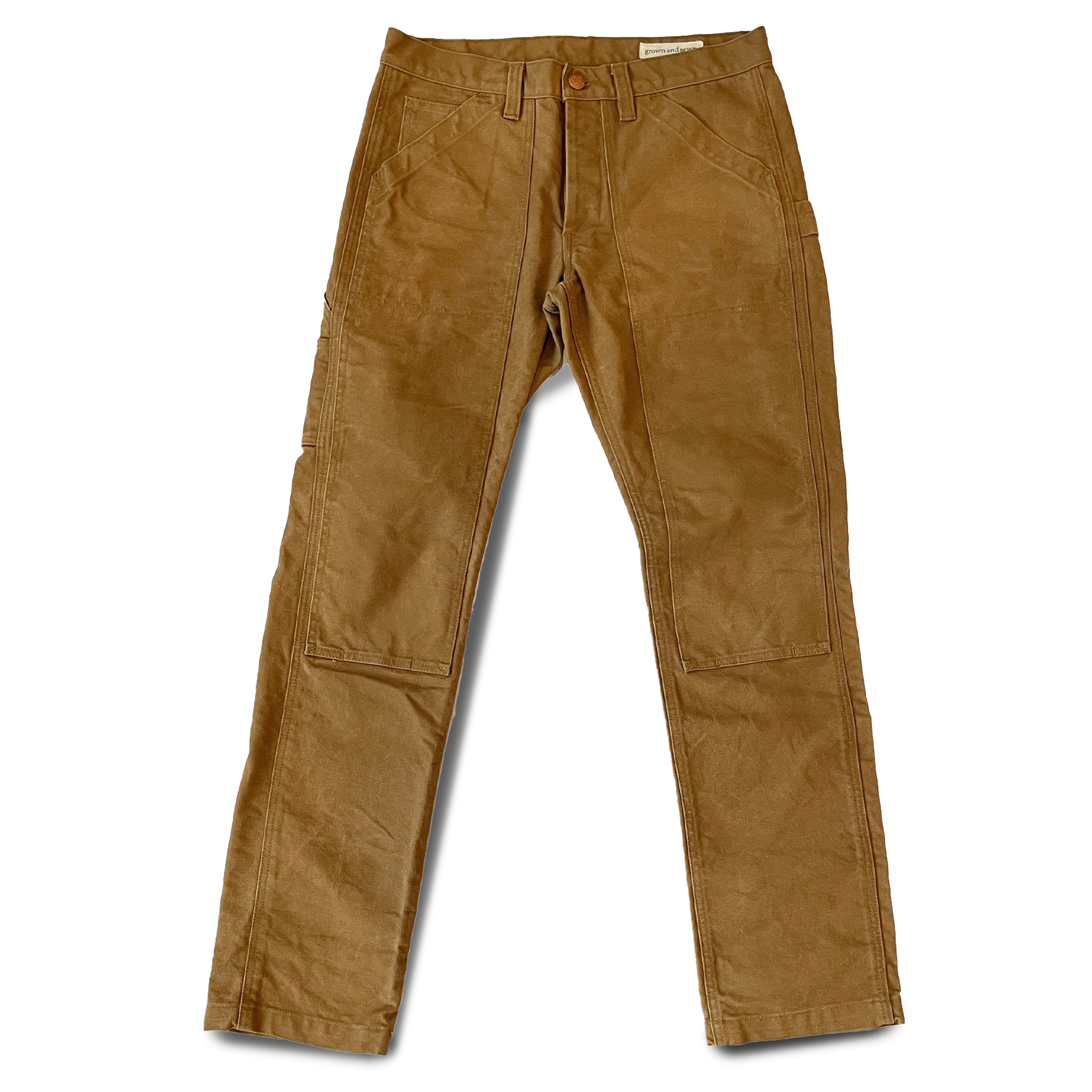Union (Double Knee) Work Pant - Camel, PRE-SALE: SHIPS 11/15 - grown&sewn