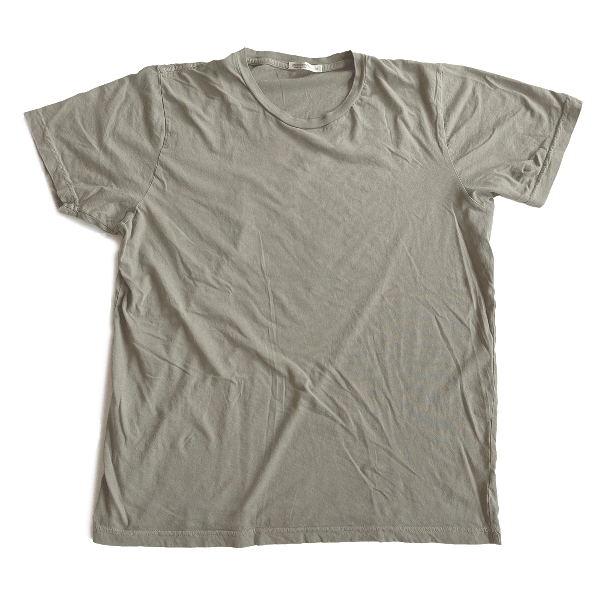 USA Crew Neck T-Shirt - Ash - grown&amp;sewn
