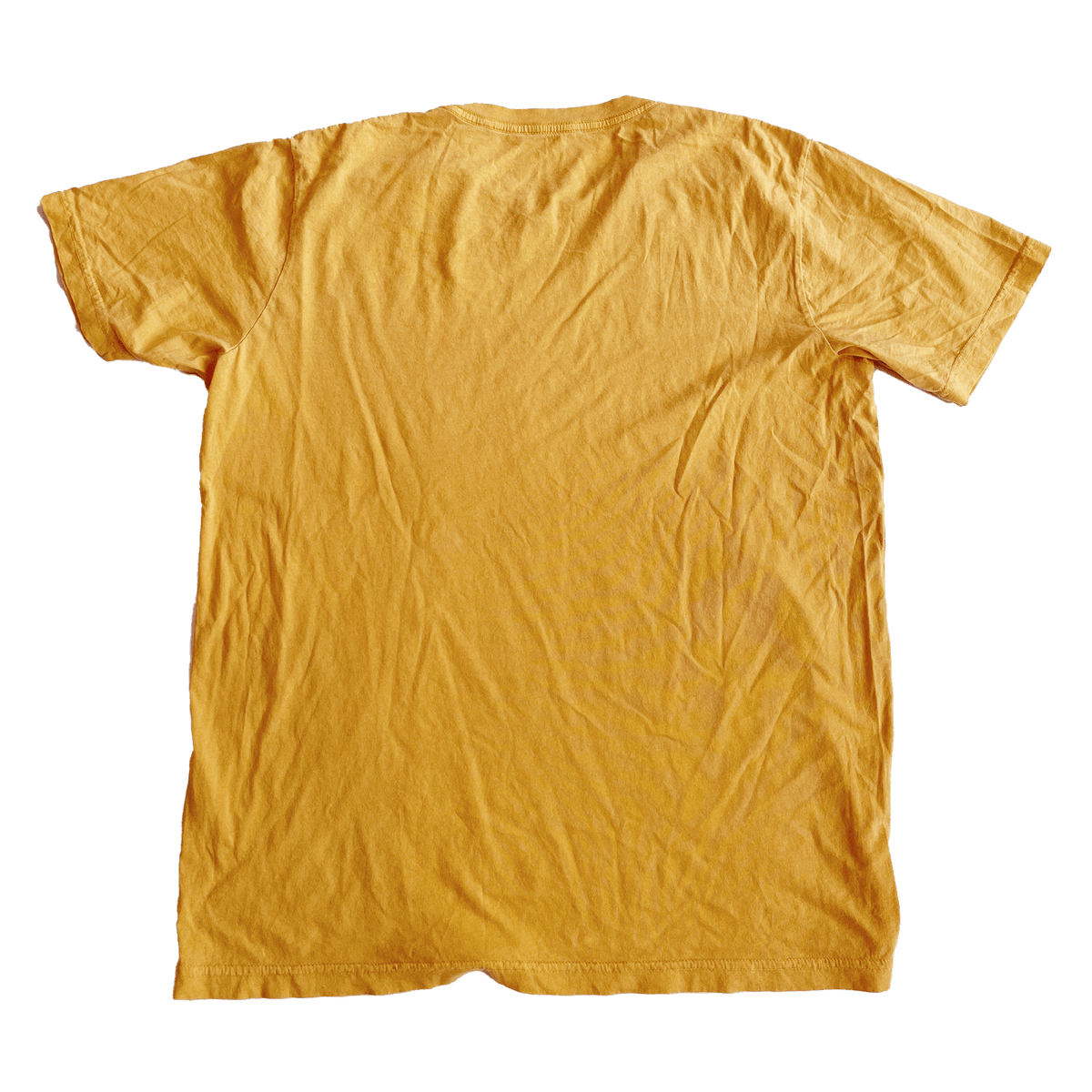 USA Crew Neck T-Shirt - Gold - grown&amp;sewn
