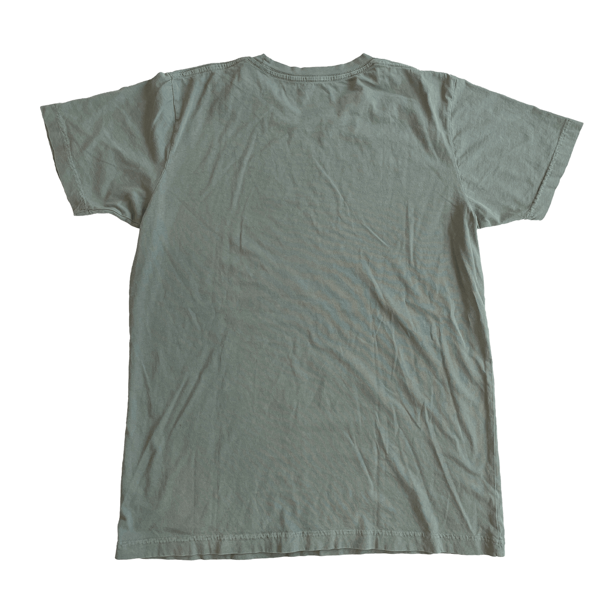 USA Crew Neck T-Shirt - Sage - grown&amp;sewn