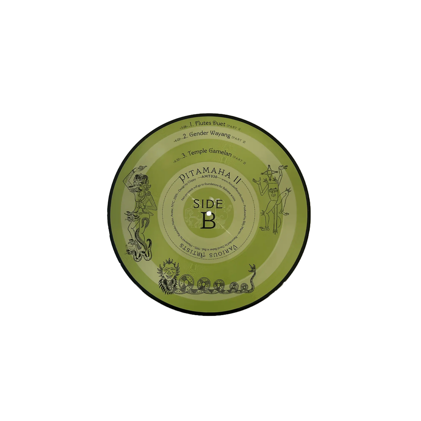 Various Artists - 'Pitamaha II' Vinyl Record picture disc - grown&sewn