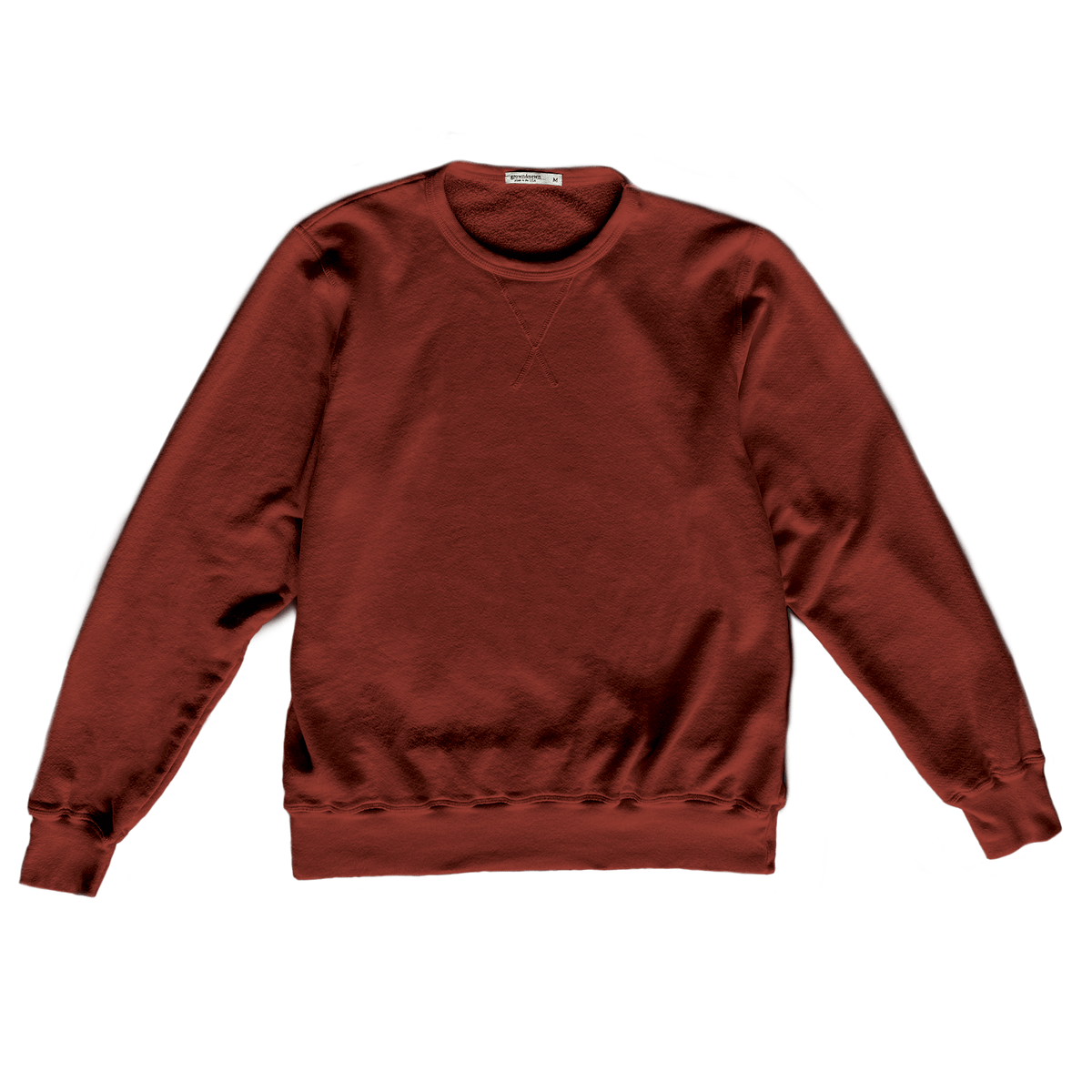 Vintage French Terry Sweatshirt - Burnt orange - grown&amp;sewn