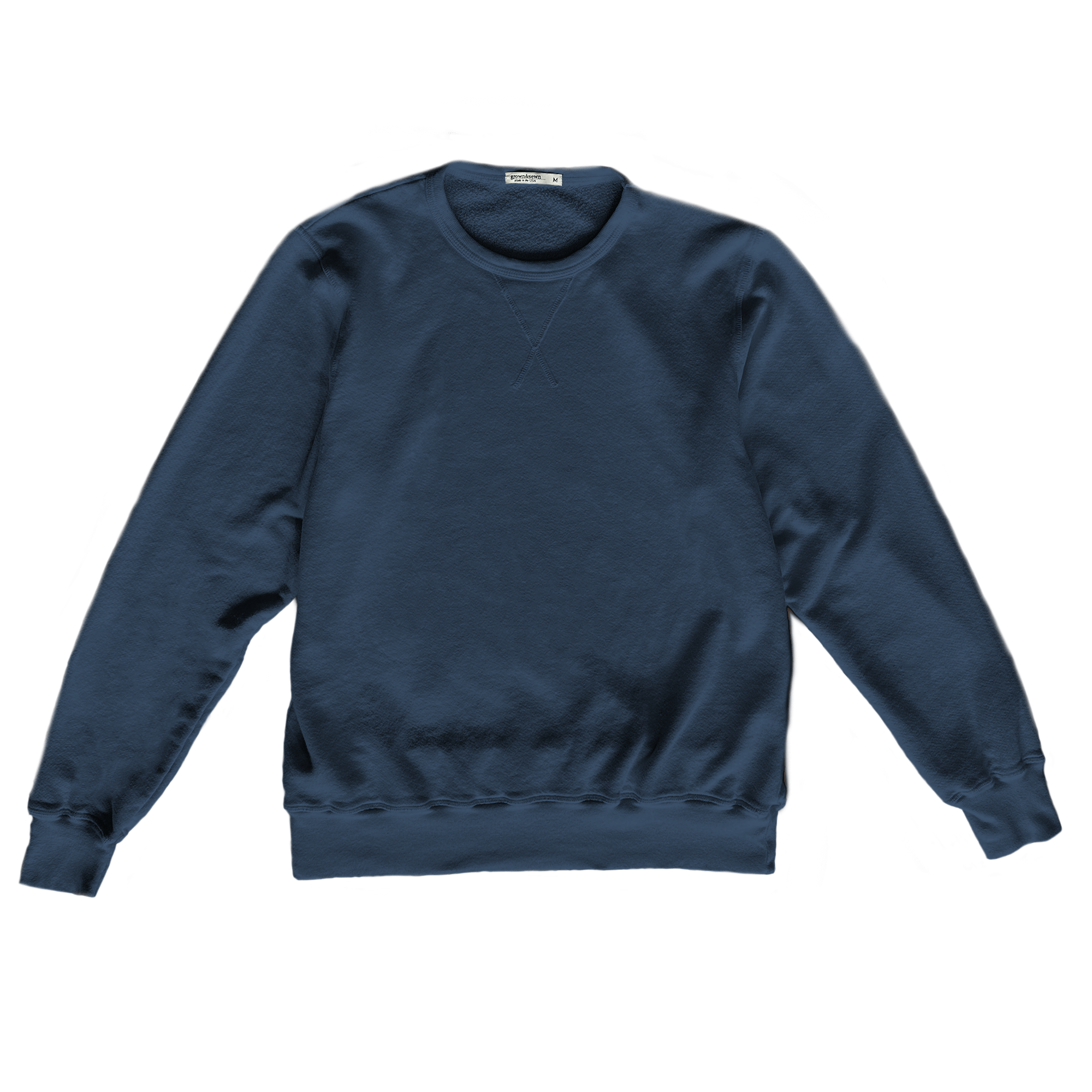 French Terry Sweatshirt - Navy - grown&sewn